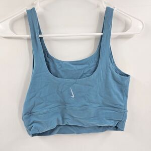 Nike Blue Sports Bra Small Gym Workout Running